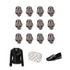150 Sets Skull Rivets Punk Style DIY Ghost Head Rivets