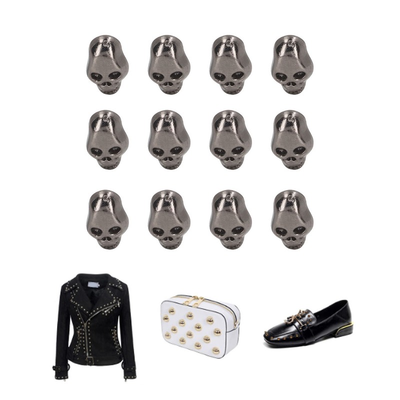 150 Sets Skull Rivets Punk Style DIY Ghost Head Rivets