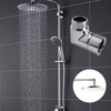 VZU Shower Head Extension 90 Degree Hand Shower Adapter, Shower