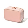 Francfranc Franc Tweed Vanity Pouch, Pink