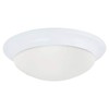 Sea Gull Lighting 75434-15 Flush Mount with Satin Etched Glass