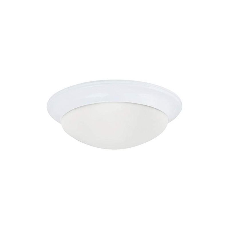 Sea Gull Lighting 75434-15 Flush Mount with Satin Etched Glass