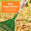 Superio Adult Rake Replacement Head, Durable Plastic Head to Sweep