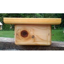 Cedar Wood 4x4 Post Mount for Large Bird Feeders or Bird House
