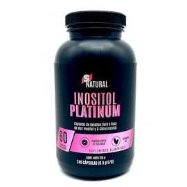 Myo Inositol D Chiro Inositol Platinum 240 cápsulas SNatural