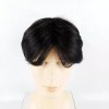 Light Moo Peluca Corta Hermosa Negra Para Hombre