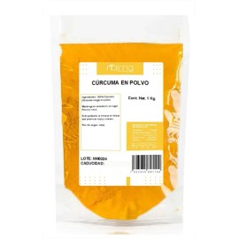 Curcuma Pura Polvo/molida 1 Kg