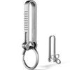 Key Keychain, Titanium Belt Clip, Carabiner, Stylish, Titanium Key Ring
