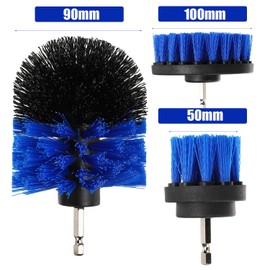 Drill Brush Attachment Drill Brushes for Cleaning Drill Scrubber Attachments Brush Kit All Purpose Drill Cleaning Brush Tool Kit Set for Grout Floor Tub Shower Tile Bathroom Kitchen Surfa