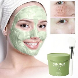 Mascarilla Espumosa de Acción Profunda, Mascarilla Refrescante para los Poros, Limpieza Profunda, Hidratante y Antiarrugas, Suaviza la Piel, Apta para Hombres y Mujeres, 90 g (2 pc)
