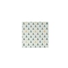 Sleepdown Winter Pine Trees Table Napkins Metallic Detail 100% Cotton