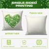 FUYUCHEN St Patricks Day Pillow Covers 18x18 Set of 4