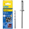 Rapid 5000386 4 x 18mm High Performance Rivets with free