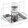bremermann Chicken Roaster with Aroma Container Stainless Steel Approx. 24.5