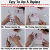 EKINIYAR 4x6 Acrylic Picture Frames, 20% Thicker Block, Clear Picture