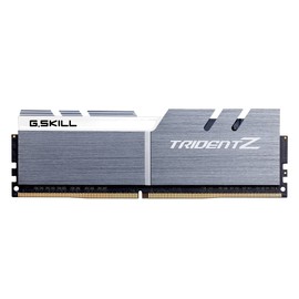 G.SKILL F4-4133C19D-16GTZSWC Trident Z Series 16 GB (8 GB x 2) DDR4 4133 MHz CL19 Dual Channel Memory Kit - Silver