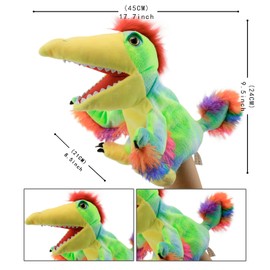 Puppets Hand Puppets Puppets for Kids, Dinosaur Hand Puppets Dinosaur Toys Plush Puppet Stuffed Hand Puppet Dinosaur Toy,Puppet Story Toys Dinosaur Puppets Dinosaur Toys for Kids (Dinosaur 11)