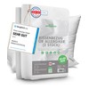 Welldora Set of 2 mite cover pillows, 50 x 80