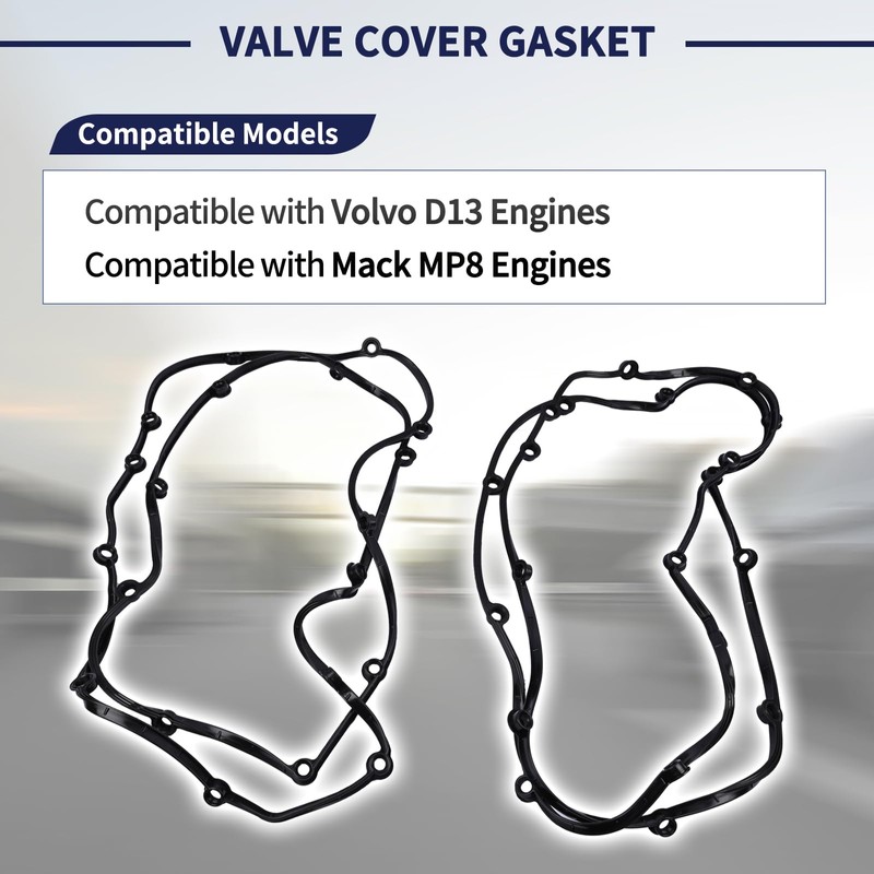 Magimaker 22777560 Valve Cover Gasket Compatible with Volvo D13 Engines