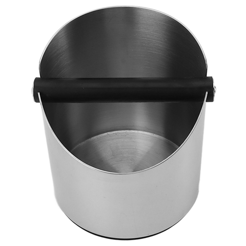 Coffee Knock Box Round Stainless Steel Coffee Machine Knock Box