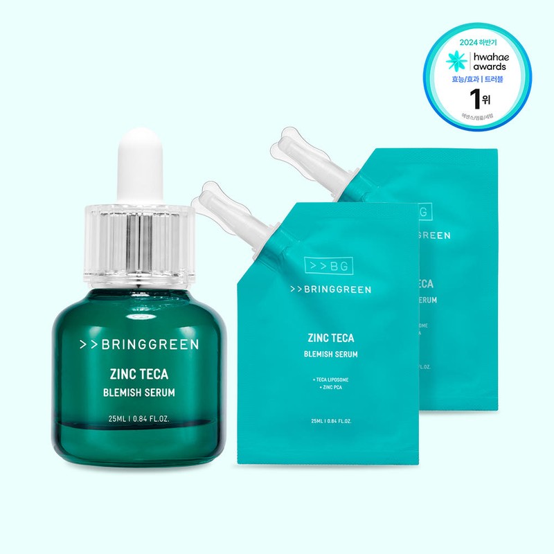 Bring Green [SET] Bring Green Zinc Teca Trouble Serum 25ml+25ml