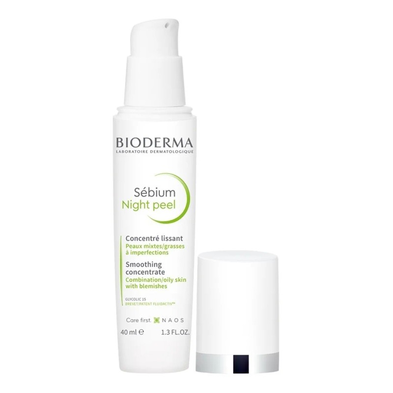 Bioderma Sébium Night Peel, Peeling De Alta Tolerancia, 40ml