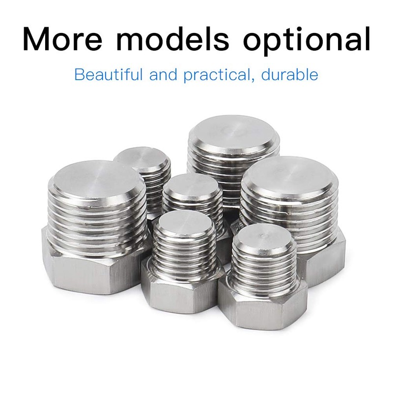 Feelers 3/4" NPT Male Outer Hex Head Thread Plug Pipe