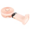 Mini Handheld Fan ABS Portable Digital Display USB Charging Foldable