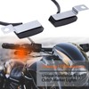 JMTBNO 2x Motorcycle LED Indicator, Sequential Amber Light Mini Indicator