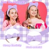 48 Pcs Sleepover Party Supplies for Girls Skincare Headband and