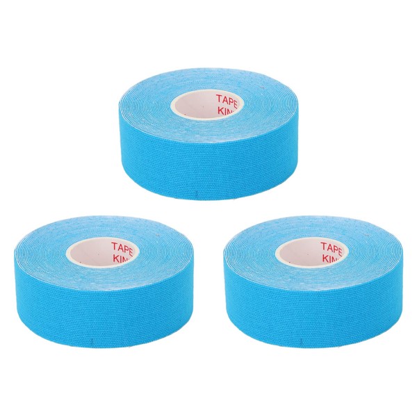 Face Lifting Tape, 3 Rolls Face Anti-Wrinkle Patches V Face Shaping Lifting Tape for Tightening and Tightening the Skin (Light Blue)
