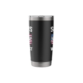 shields and axes we trust american viking norse mythology Stainless Steel Insulated Tumbler