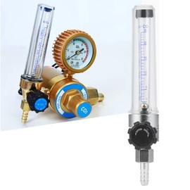 SelWatty CO2/Argon Meter Welding Tool, Plastic Gas Shielding Welding Accessory, Gas Flow Meter Tester Flowmeter