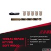 E-Z Hex Thread Repair Kit for Soft Wood Flanged Threaded