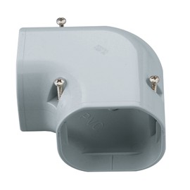 Inaba Denko LDK-90-G Cosmetic Pipe Cover Corner Plane 90° Flat Surface 90° Bend, Gray