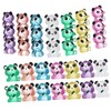 VICASKY 56pcs Mini Resin Pandas: Glow in The Dark Miniature