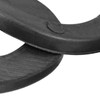 sourcing map Dumbbell Washer, 25mm x 35mm x 3mm Flat