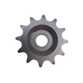Sprocket 12 Teeth Suitable for Zündapp R 50 C CS Sport Super Combinette 441 515 517 529 - for 415 Chain - Replacement Part Moped Mokick