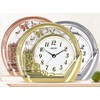 Seiko Clocks Table Clock, Silver, Standard Size