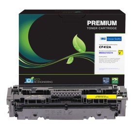 MSE Brand Remanufactured Toner Cartridge Replacement for HP CF412A (HP 410A) | Yellow