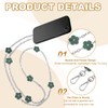 PATIKIL Metal Chain Phone Lanyard, 3Pcs 1.2 Inch Anti Theft
