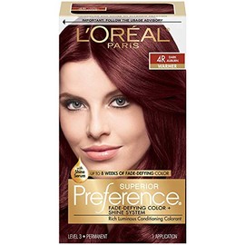 L’Oreal ParisSuperior Preference - 4R Dark Auburn (Warmer) 1 Each (Pack of 5)