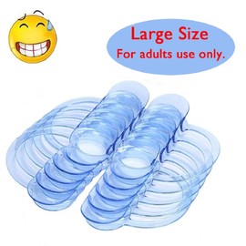 [ 10PCS/Pack ] Dental Tools, Nurbo C-Shape Retractor Intraoral Cheek Lip Mouth Opener for Watch Ya' Mouth Game [M Size, Blue]