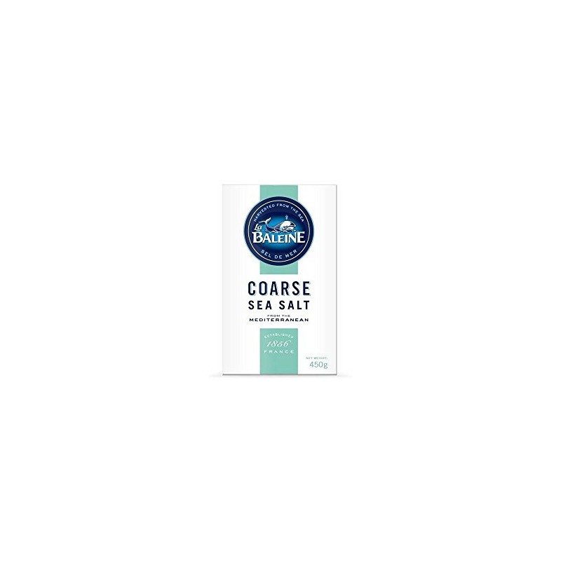 La Baleine Coarse Sea Salt (450g) - Pack of 2
