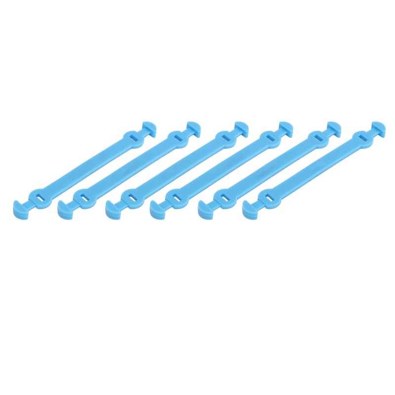 6 Pcs Tennis Racket Vibration Dampeners Long Buckle Tennis Racquet