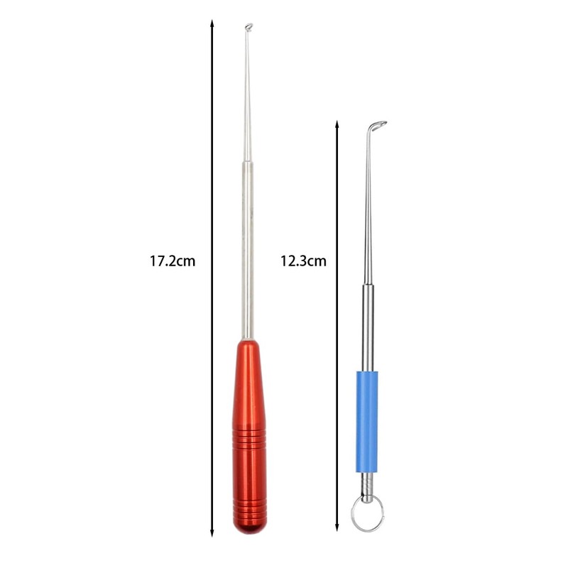 Namvo 3Pcs Fishing Hook Remover Fishing Tool Set Stainless Steel