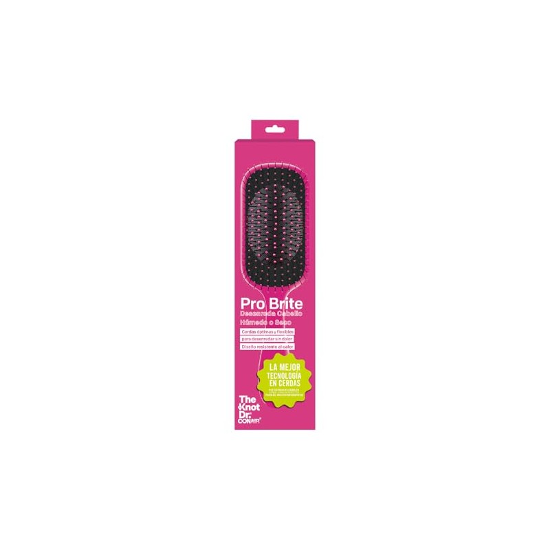 CEPILLO OVALADO ROSA PRO BRITE KNOT DR