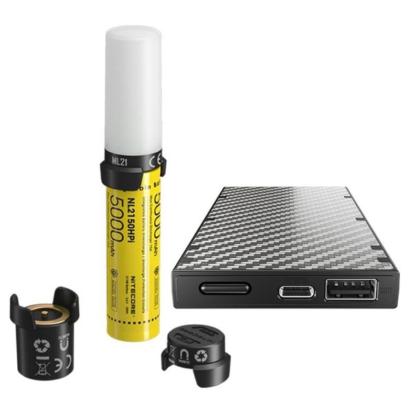 Nitecore Combo: MPB21-NB10000 NB10000 10,000mAh GEN 2 Lightweight, Ultra Slim,