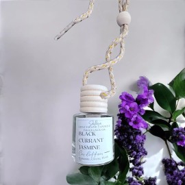 SaiLeiSie Long Island Candle & Fragrance Co Black Currant Jasmine Car Diffuser | Luxury Aromatherapy | Handmade 8ml New