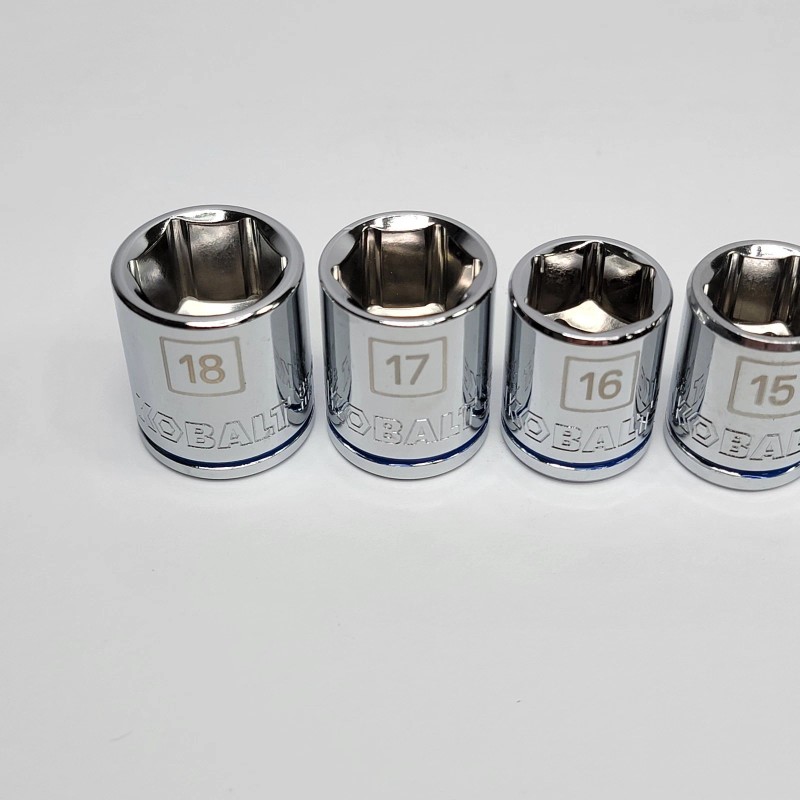 KOBALT TOOLS NEW - 9 PC KOBALT 3/8 INCH DRIVE